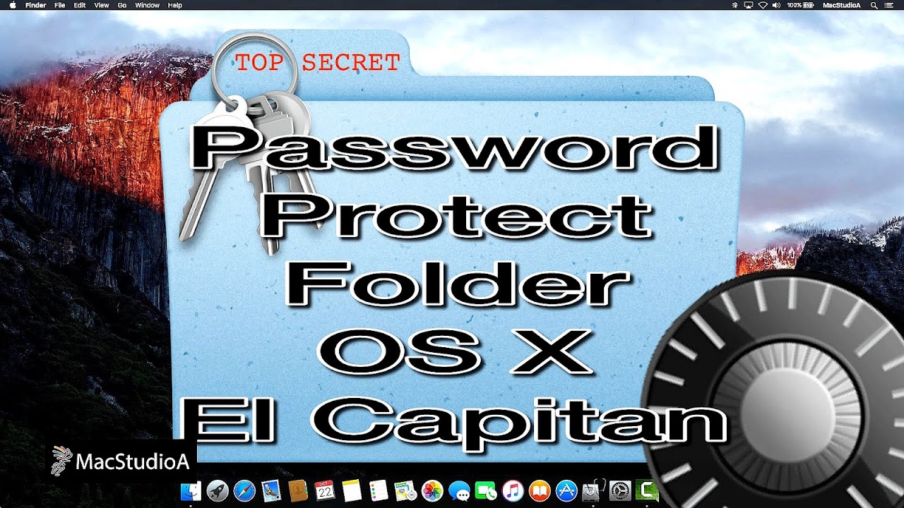 How Do You Password Protect A Folder