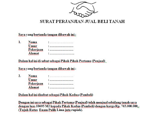 Contoh Surat Jual Beli Tanah Dan Bangunan / Contoh Surat Akta Jual Beli Rumah Dan Tanah / Pentingnya untuk memahami surat perjanjian jual beli yaitu mengantisipasi apabila pihak kita atau jadi, buat kamu yang hendak transaksi jual beli tanah jangan sampai mengabaikan dokumen.