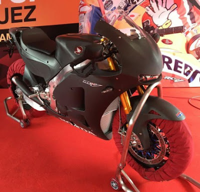 Konsumen CBR250RR Terpilih Sudah cicipin Honda RC213V-S.