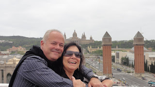 Vista para Montjuic Barcelona Espanha