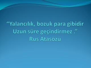 Rus Atasözleri