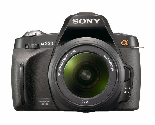 Sony Alpha A230L 10.2 MP Digital SLR Camera with Super SteadyShot INSIDE Image Stabilization and 18-55mm Lens