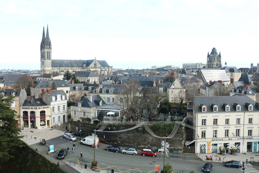 Vista general de Angers