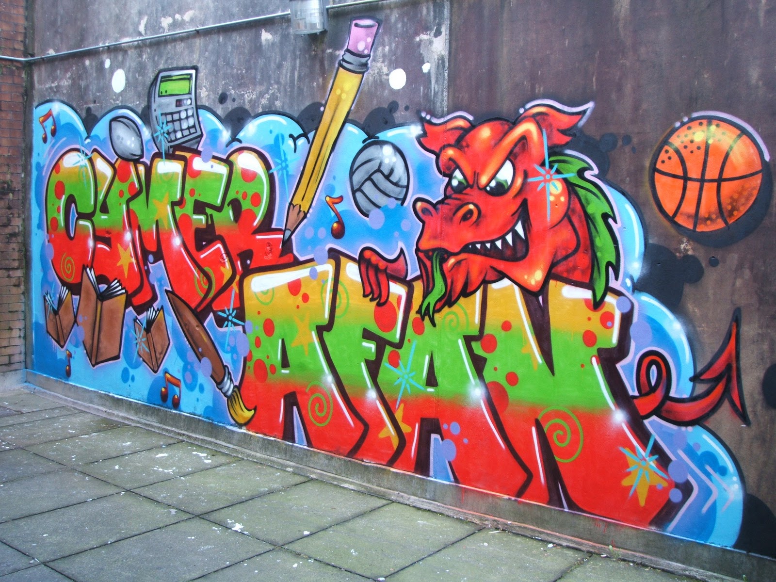 Graffiti Art Workshops and Commissions: February 2011