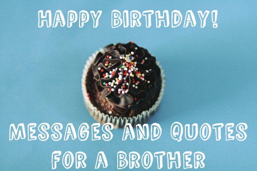 happy birthday cake with name brother muffin image