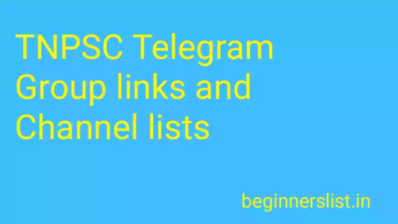 tnpsc-telegram-groups-channels