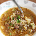 Pikantna zupa z mieloną wołowiną i kaszą jaglaną