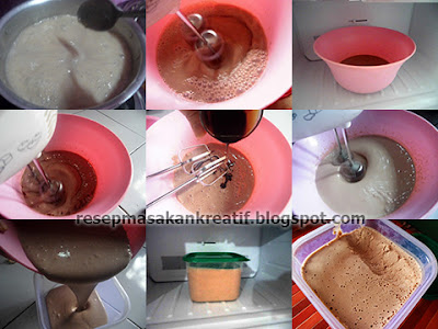  Homemade resep es krim coklat dan rasa susu yang lembut bertekstur ice cream walls merupa Resep Es Krim Rumahan Sederhana Selembut Walls Coklat & Susu