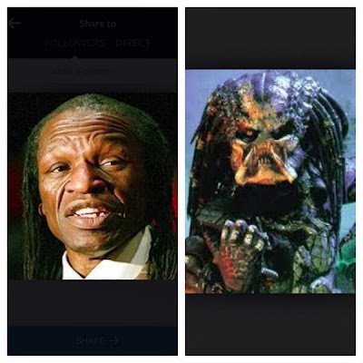 Mayweather Sr Predator meme