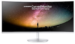 Harga Monitor Gaming Samsung 34" Lengkung Curved CF791