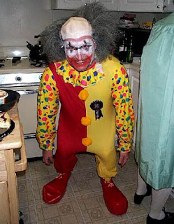 evil clown Halloween costume