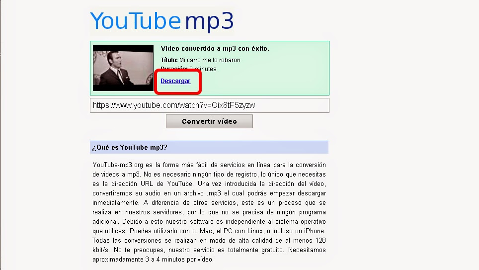 Informática para locos: ¿Cómo descargar musica de Youtube 