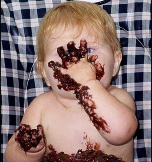 Eat Like This - Funny Babies Eating Photos...