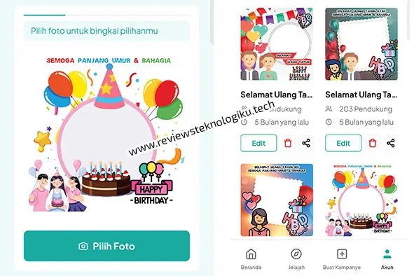 pengertian twibbon, contoh dan cara membuat