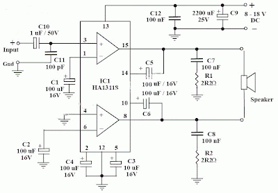 18W Car Stereo Amplifier (Rise)