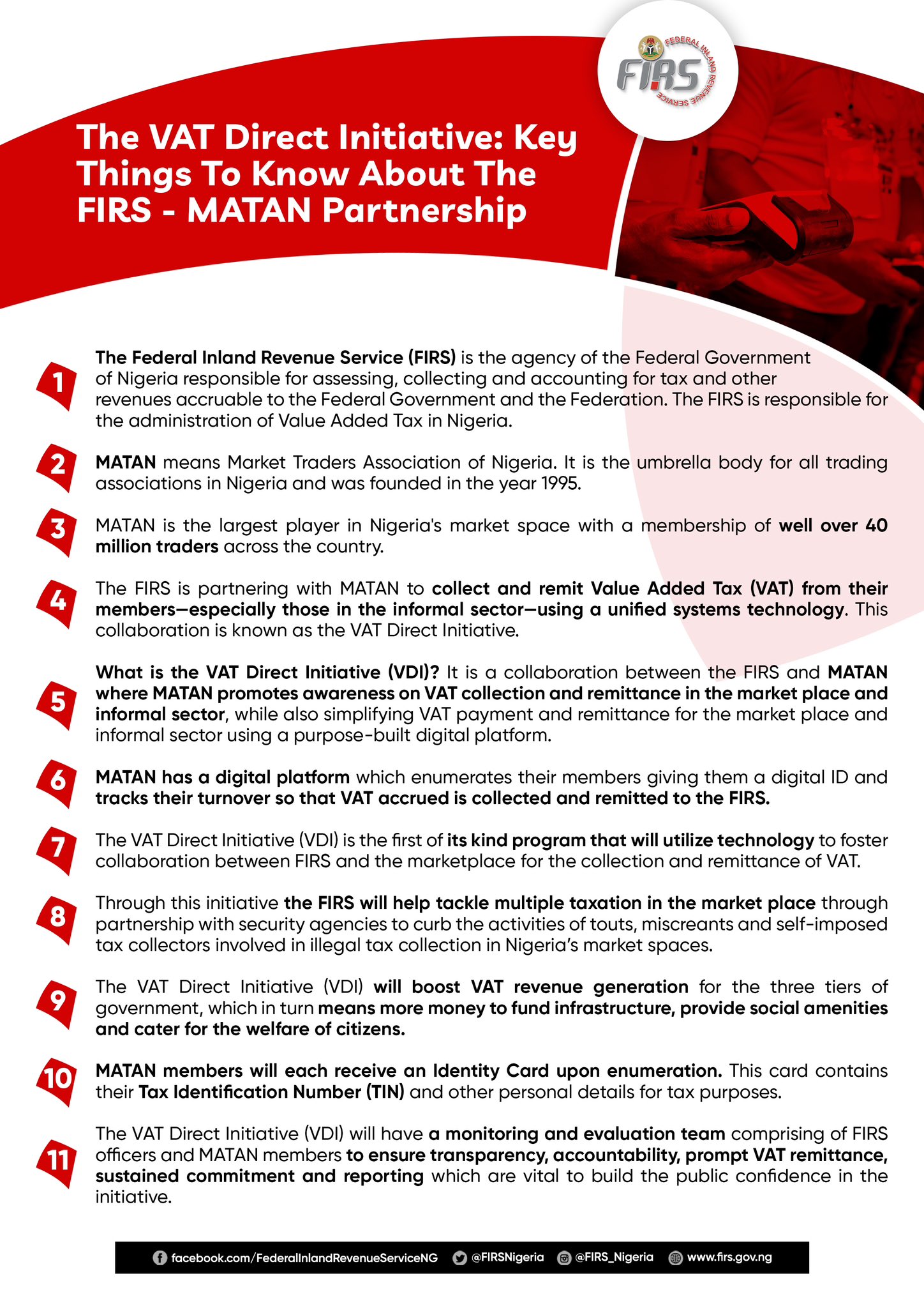 VAT Direct Initiative: Key Things To Know About The FIRS - MATAN Partnership