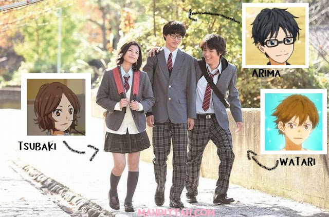 Review, review anime, review film, Your lie in April, Shigatsu wa kimi no uso, Arima, Kaori