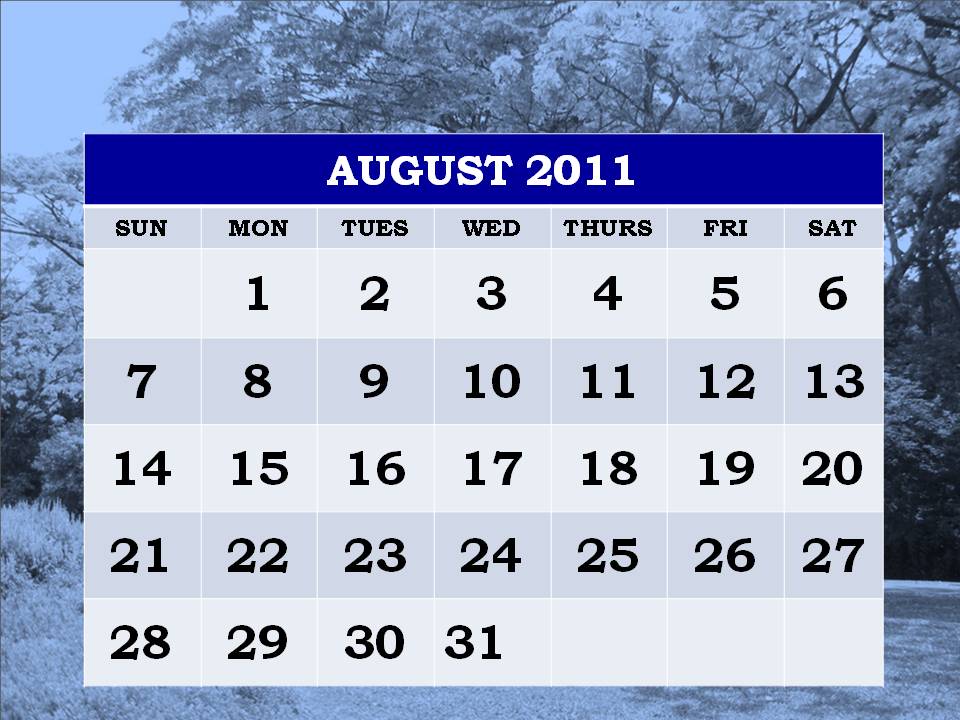 august calendars 2011. Blank+calendar+2011+august