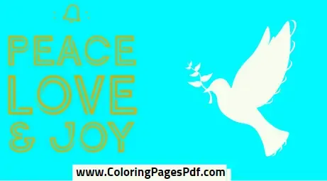 Peace Coloring Pages