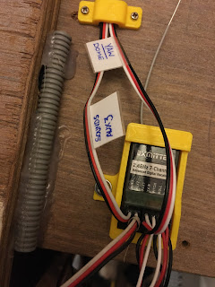 Labeling the servo leads