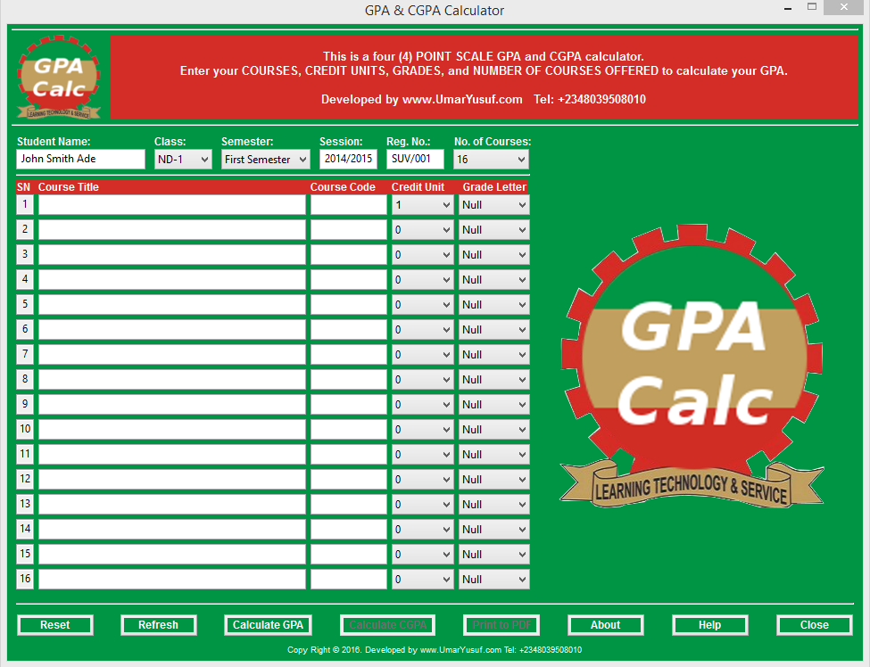 Geospatial Solutions Expert How To Calculate Gpa And Cgpa