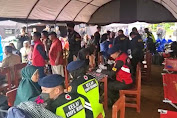 Tim Medis Brimob Polri Beri Pelayanan Kesehatan Pengungsi Gempa di Cianjur