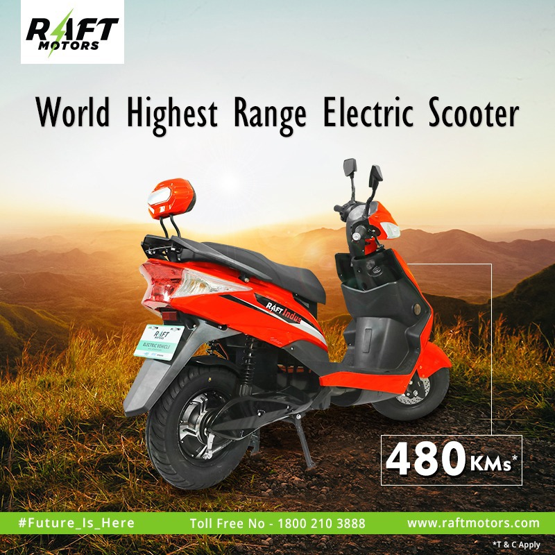 Scooter will run 480 km on a single charge ! know the price