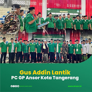 Dokumentasi Pelantikan PC GP Ansor Kota Tangerang