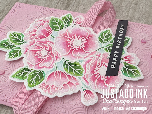 Jo's Stamping Spot - Just Add Ink Challenge #698 using Enduring Beauty bundle by Stampin' Up!