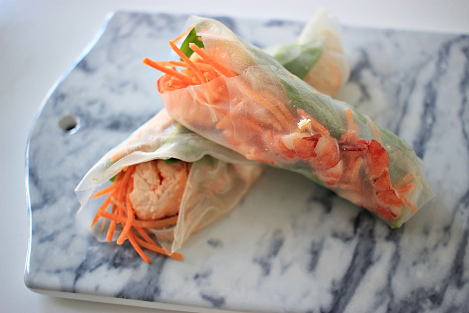 RECIPE | SHRIMP RICE PAPER SPRING ROLLS | Style and Sushi