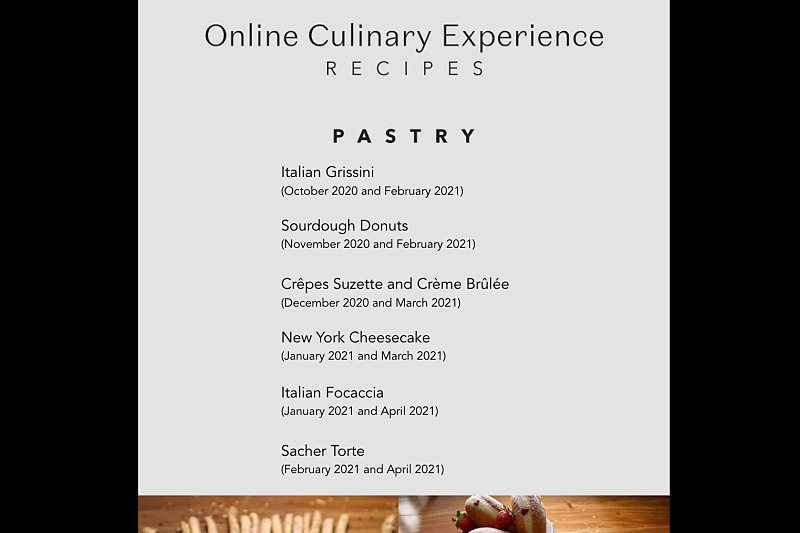 Enderun Online Culinary Short Courses