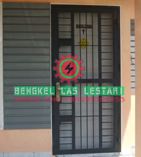 Harga Pintu Teralis  Besi Minimalis Cirebon 081281008253