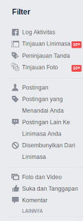 Menampilkan Postingan Yang Disembunyikan di Linimasa/Timeline Facebook