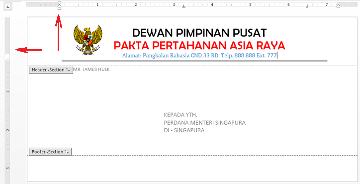 Cara Edit Tulisan Pada Surat