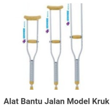 Jual Alat Kesehatan Medis alat bantu jalan kruk