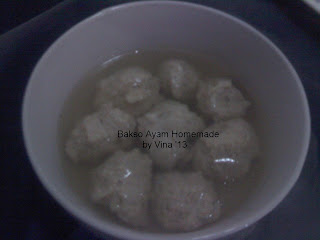 bakso ayam homemade