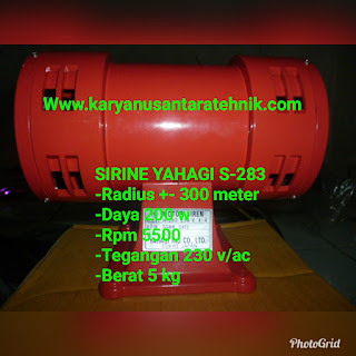 Jual Sirine Area Wisata 400 meter Yahagi S 283