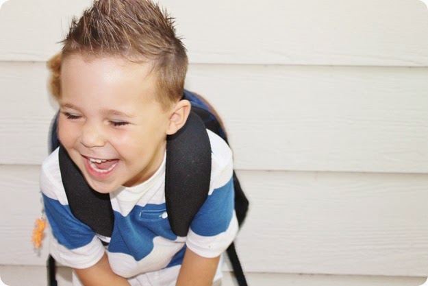 Nash's First Day of Preschool 017