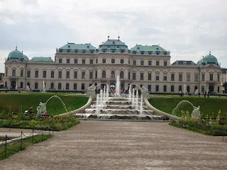 Vienna Wien Austria Belvedere Palace