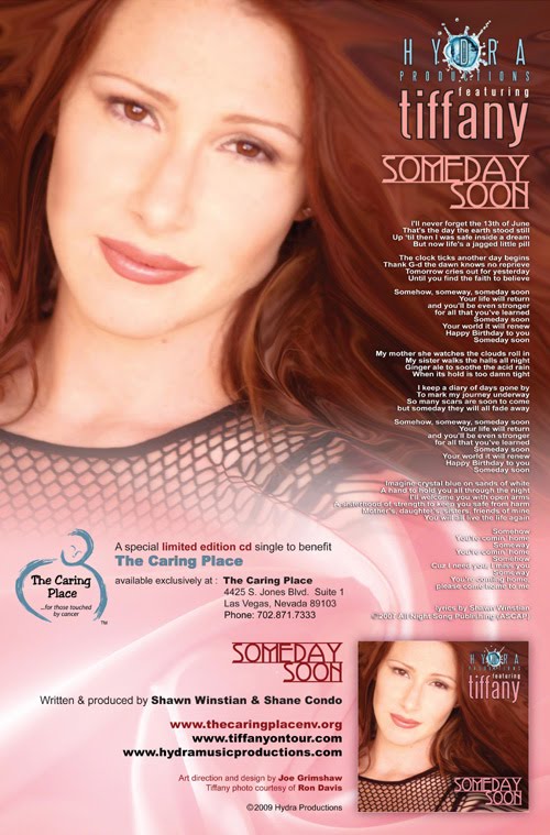 This is the new single from TIFFANY called SOMEDAY SOON