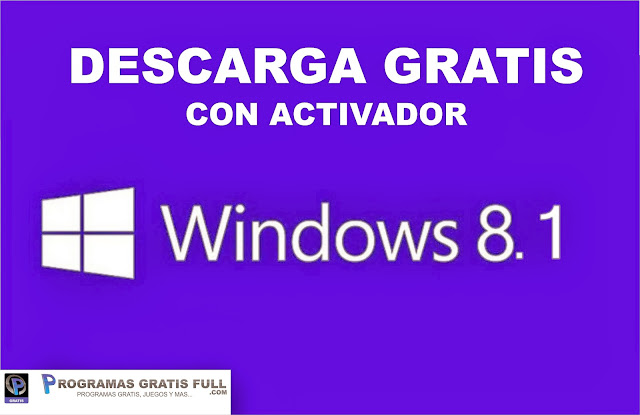 descargar windows 8.1 gratis