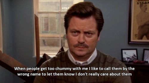 Flick Chicks: Parks and Recreation: Ron Swanson's Best Moments