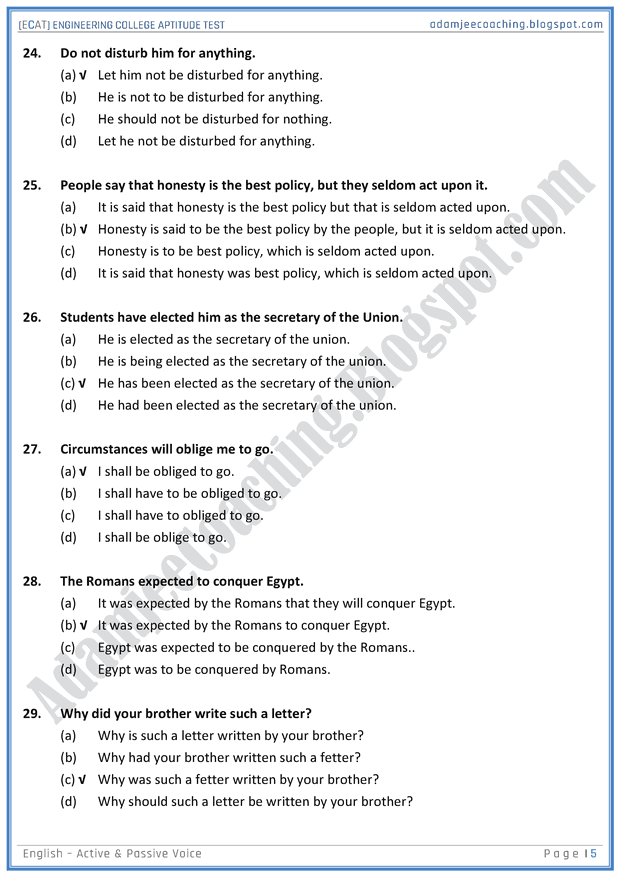ecat-english-active-and-passive-voice-mcqs-for-engineering-college-entry-test