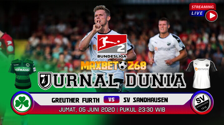 Prediksi Greuther Furth Vs SV Sandhausen 05 Juni 2020 Pukul 23.30 WIB