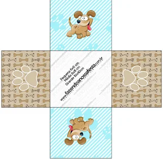 Funy Dog: Free Printable Boxes.