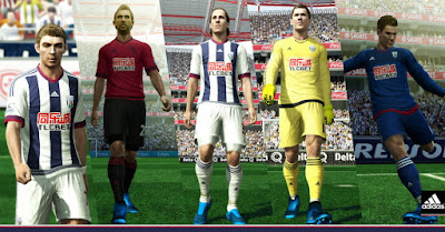 PES 2013  West Bromwich Albion 2015-16 Kits By Abdallah El Ghamry