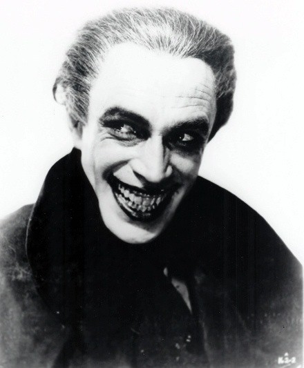 It's Conrad Veidt in "The Man Who Laughs"! "I'm crying on the inside"