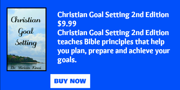 Christian goal setting