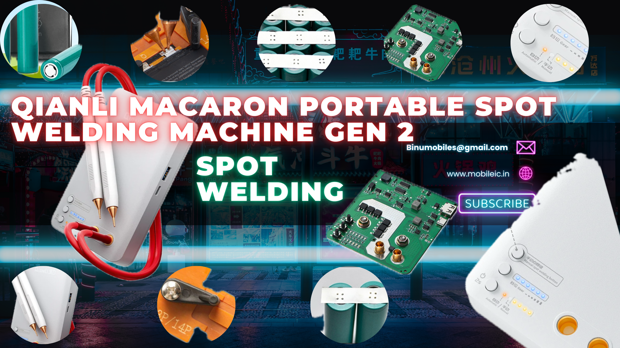 QIANLI MACAROON 2 PORTABLE SPOT WELDING MACHINE|FIXING BOARDS FOR PHONE 13 TO14|spot welding machine