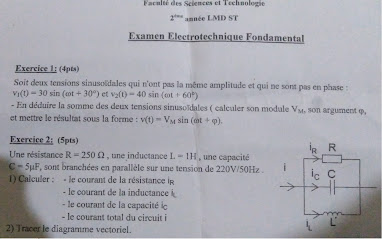 Excercices Electrotechnique fondamental 2 LMD